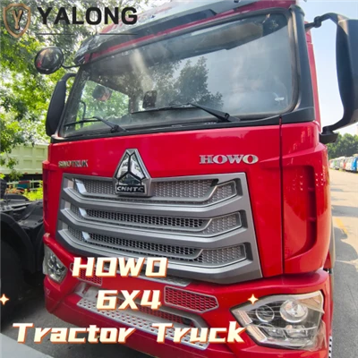 Çin Kırmızı HOWO 6x4 Traktör Kamyon Üreticileri